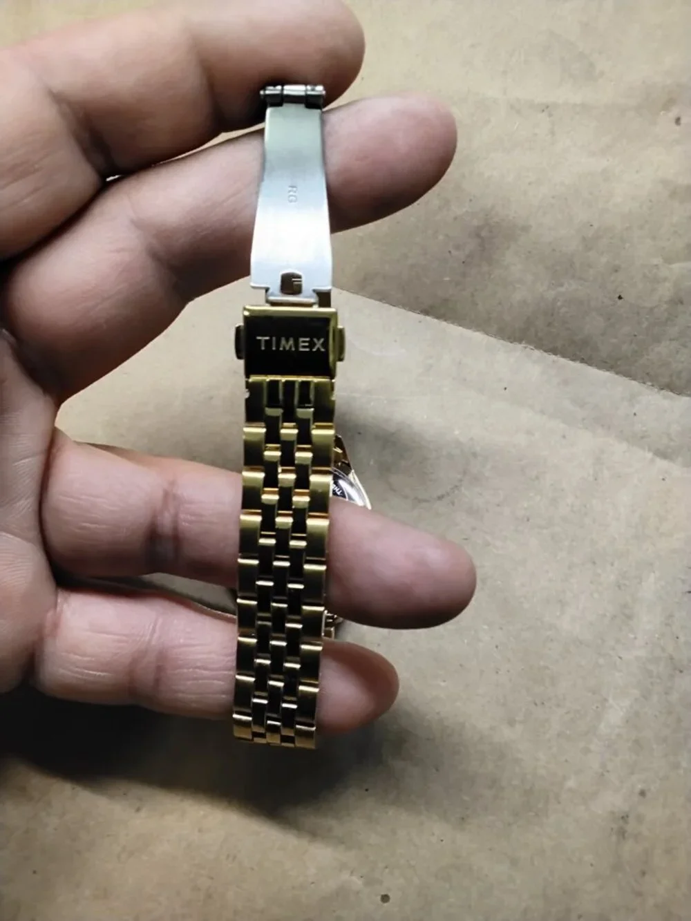 Timex Waterbury Legacy Women's Watch - Golden Tone - Used